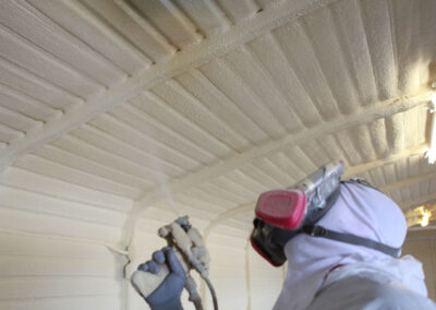 Spray Foam Insulation in Metal Buildings in Southeast Oklahoma